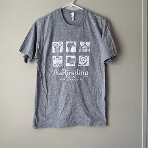 Grey The Ringling Women's Short Sleeve Graphic Tee Size S
